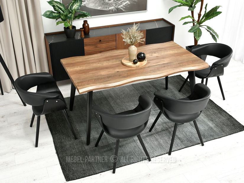 Židle Enzo K (černá)