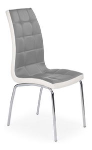 Jídelní židle Adis (šedá + bílá)
