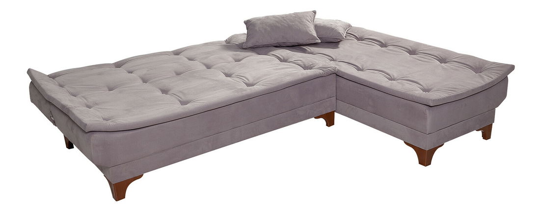 Rohová sedačka Klaudi C (šedá) (P)