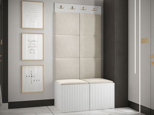 Předsíň Tewarota Slim IV (bílá + béžová)