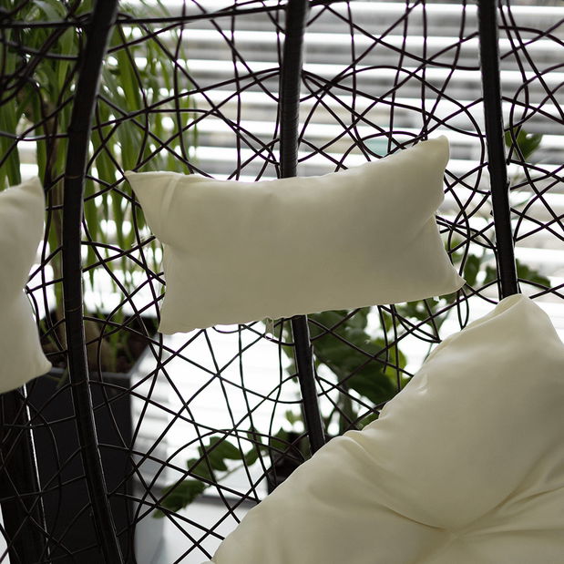 Závěsné křeslo Dali (hnědá)