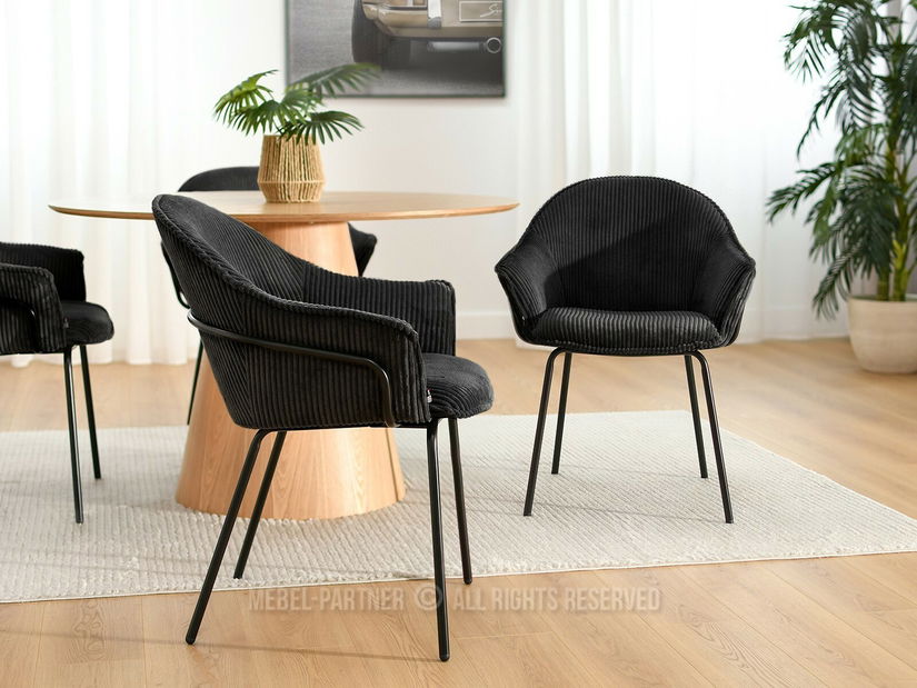 Židle Val (černá)