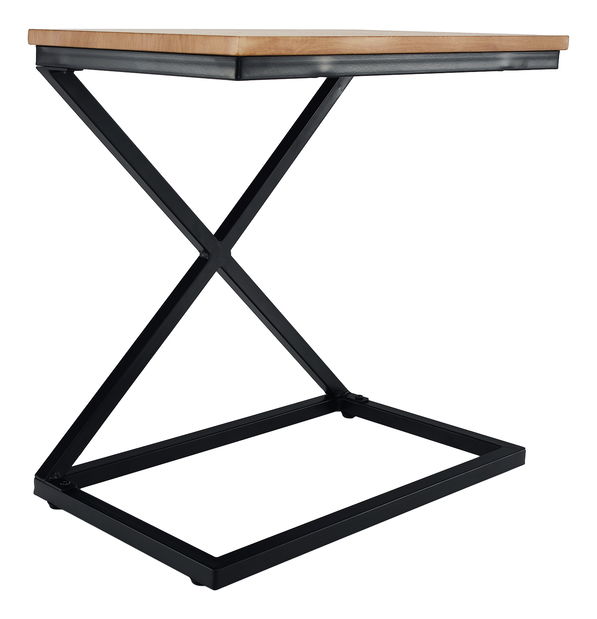 Příruční stolek Alpa (dub + černá)