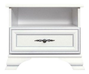 Noční stolek Kuito KOM1S (alpská bílá)