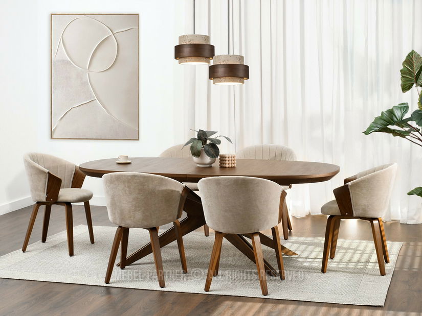 Jídelní židle Giratorio (béžová)