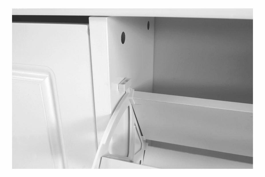 Botník 2-řadový Slebera typ 4 (bílá)