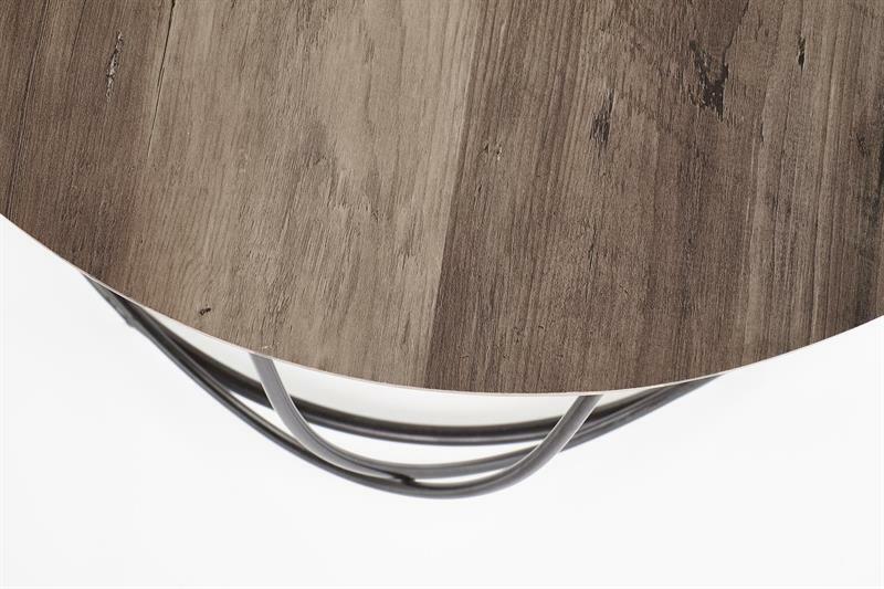 Konferenční stolek Neva (ořech + černá)