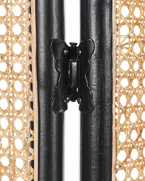 Paraván Potza (přírodní + černá)