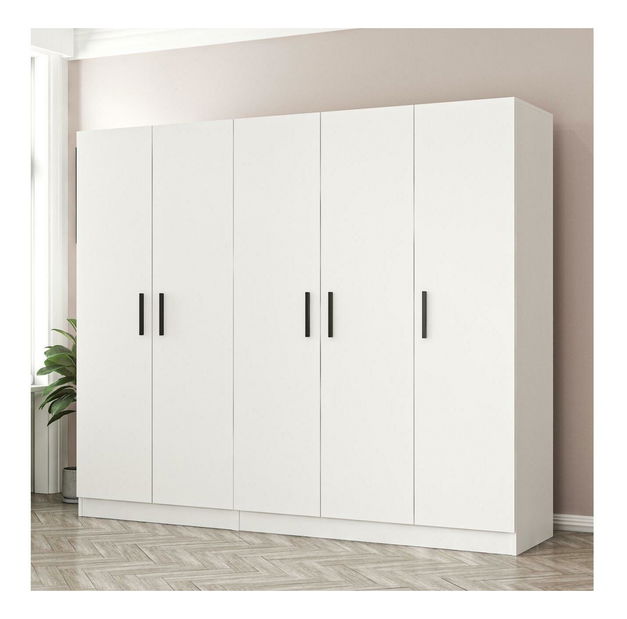 Šatní skříň Kalia 3805 (bílá)