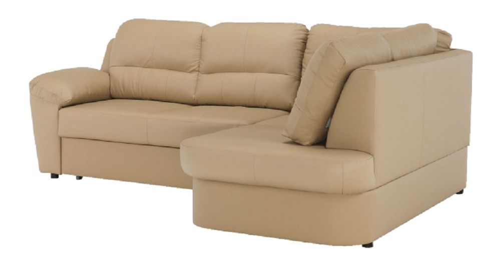 Kožená rohová sedací souprava Viewpark (P)