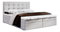 Manželská postel Boxspring 140 cm Fade 2 (béžová) (s matrací a úložným prostorem)