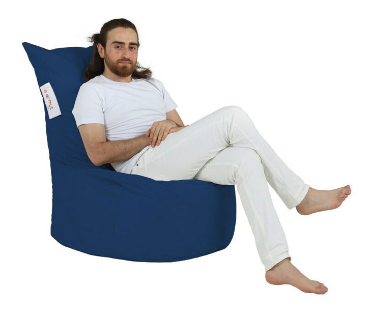 Sedací pytel Beemin (námořnická modrá)