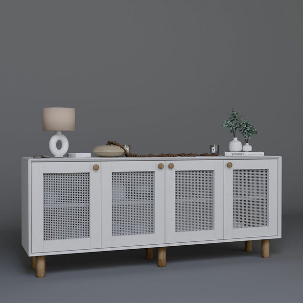 Komoda Bohsody K (bílá)