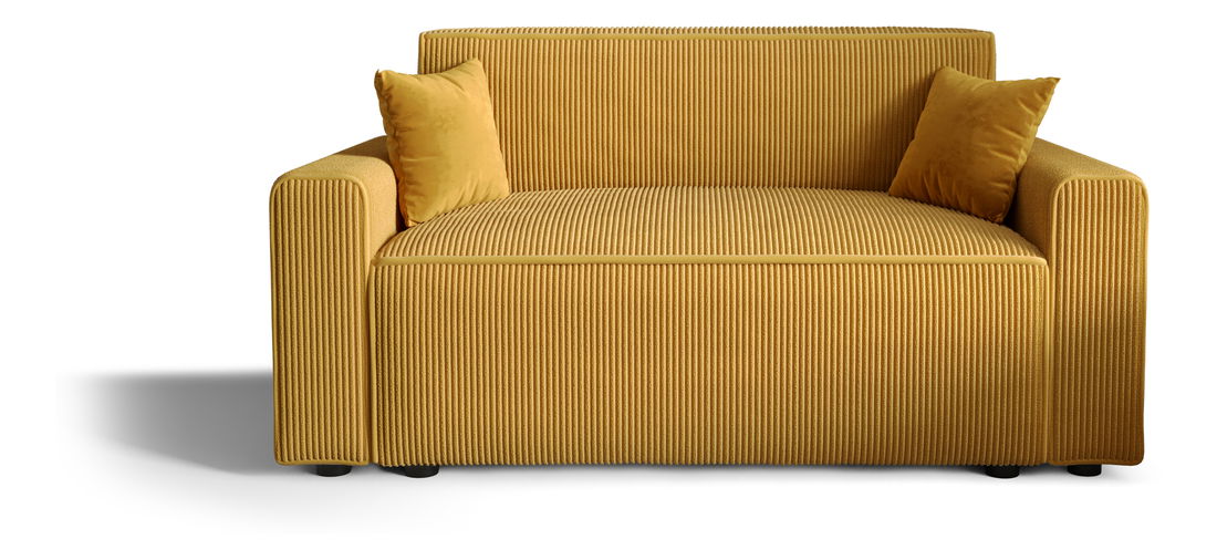 Pohovka dvousedačka Mirage Bis (žlutá)