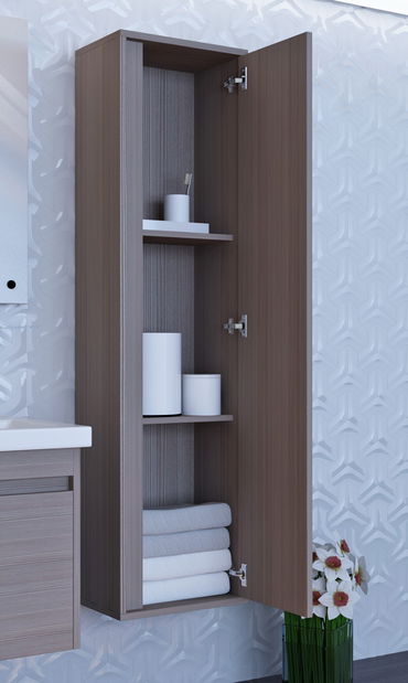 Koupelnová skříňka na stěnu Juventa Ravenna RvP-190 (šedohnědá)