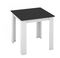 Jídelní stůl Kean (čtverec) (pro 4 osoby) (bílá + černá)
