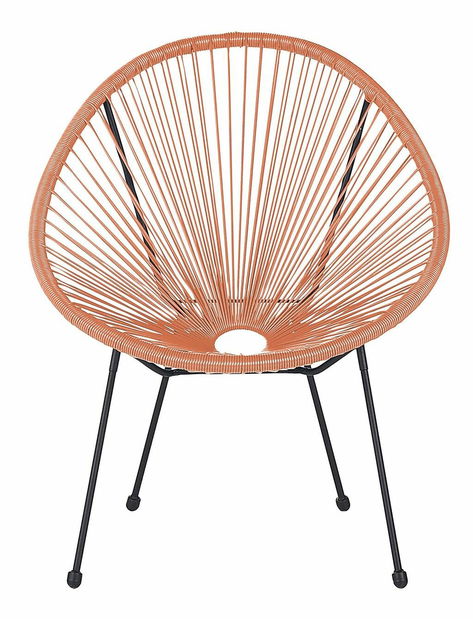 Set 2ks. zahradních židlí Alvarez II (oranžová)