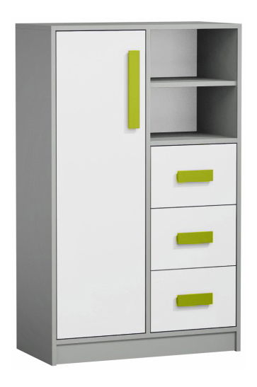 Komoda Piere P05 Zelená