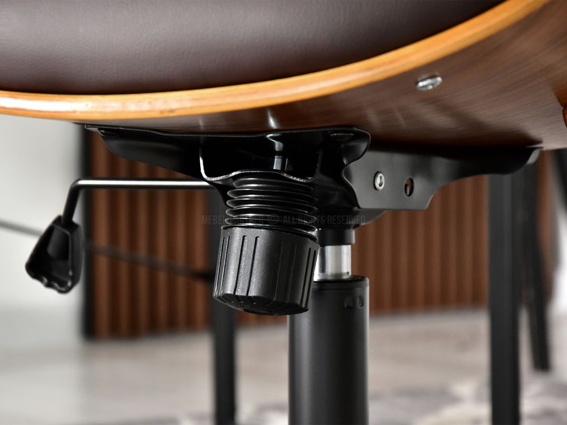 Křeslo Raynold (ořech + černá)