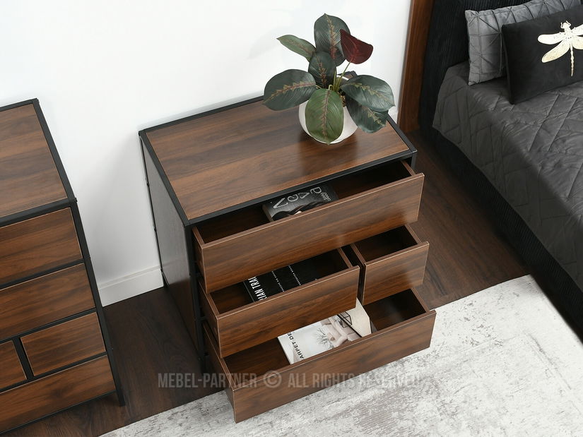 Komoda Samboan (černá)