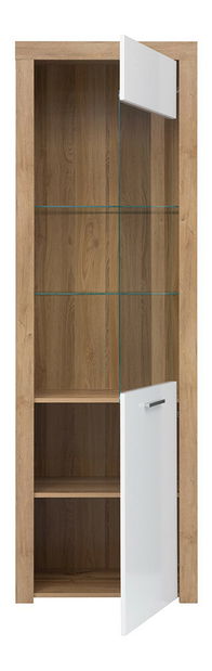 Vitrína BRW Balder REG1W