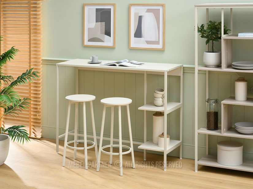 Barová sestava Ejemplares (krémová)