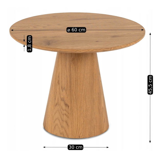 Konferenční stolek Covalentes (dub)