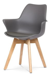 Jídelní židle Contemplar (šedá)