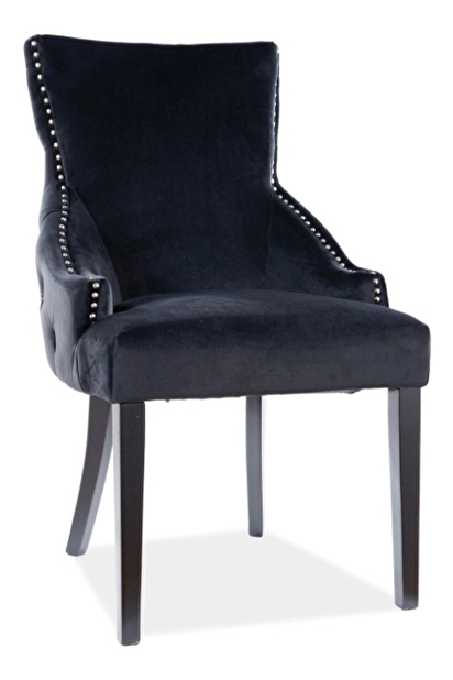 Jídelní židle Glenn (černá + černá)