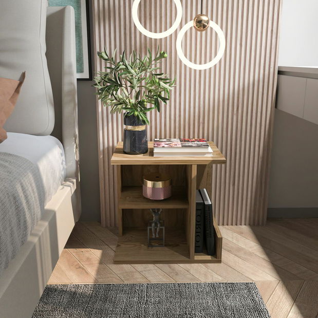 Noční stolek Karamela (dub)