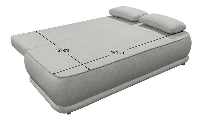 Pohovka Lagona (šedý melír)