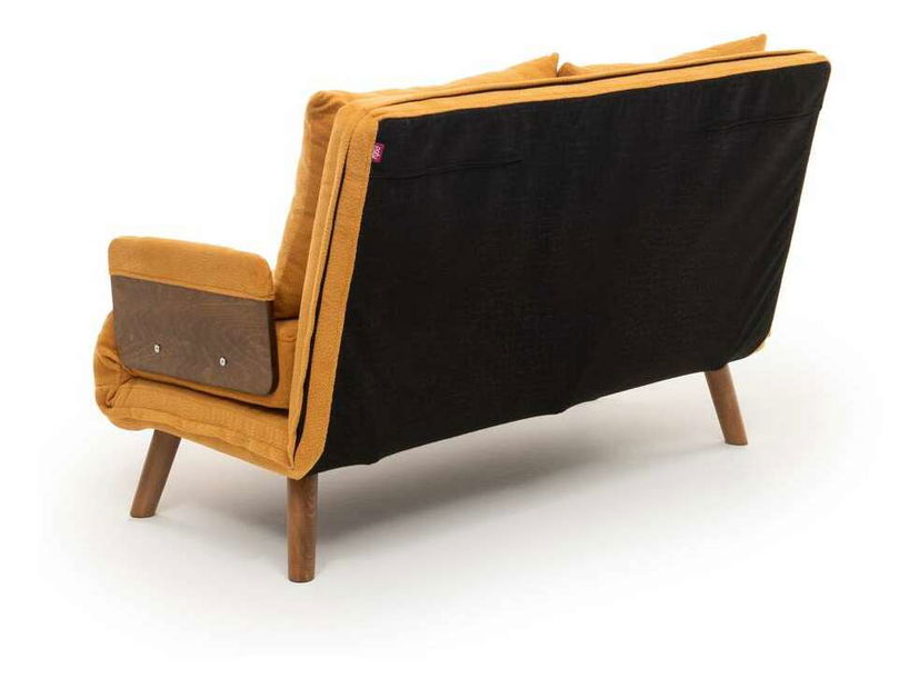 Pohovka dvousedačka Como (hořčičná)