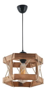 Stropní svítidlo Cageworta 1 (přírodní)