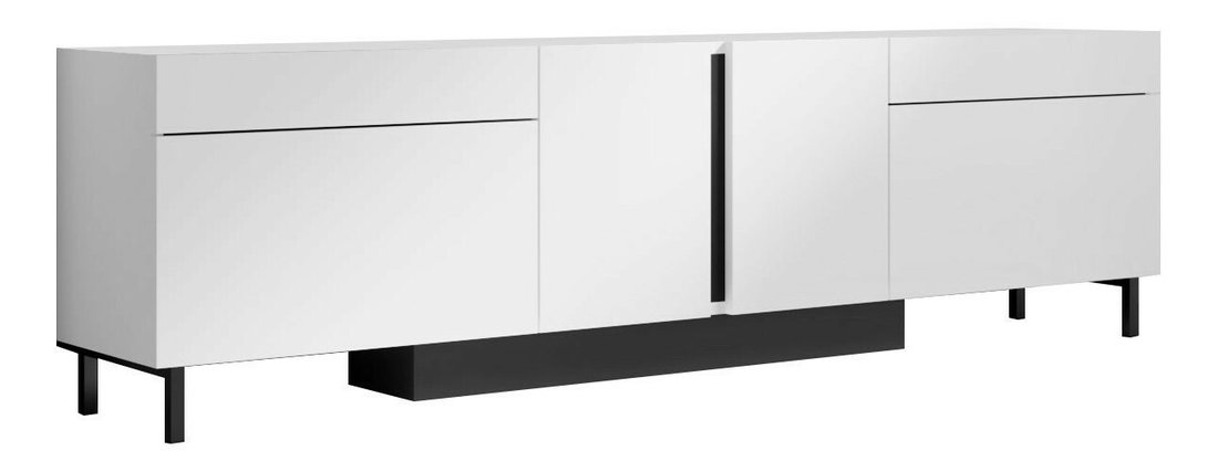  TV stolek/skříňka Parizia 2 (bílá)