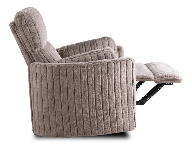 Polohovací křeslo Reunirse (šedá)