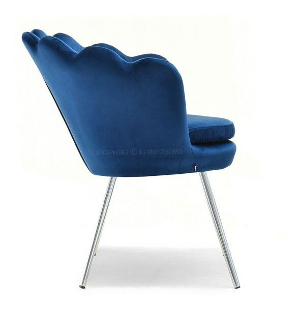 Křeslo Lasair (námořnická + černá)