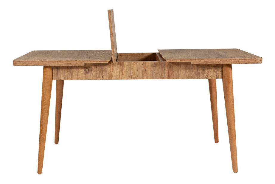 Jídelní set Vlasta 1 (borovice antlantic + béžová) (pro 4 osoby)