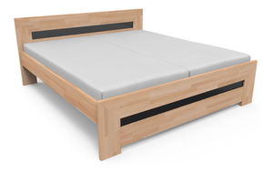 Manželská postel 170 cm Salvatore (masiv)