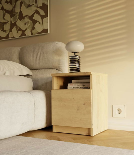 Noční stolek Gustaban 2 (dub artisan)