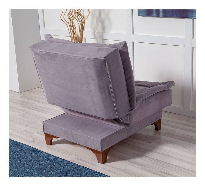 Relaxační křeslo Klaudi B (šedá)