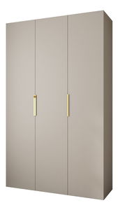 Šatní skříň 150 cm Carmela 50-4 (kašmír + zlatá)