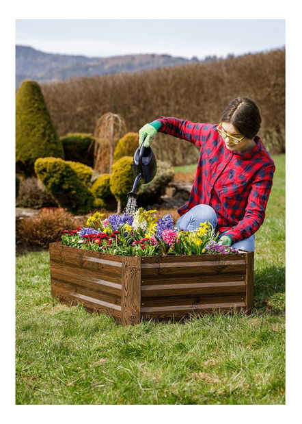 Vyvýšený záhon 4 Naipes (hnědá)