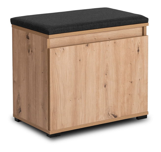 Skříňka na boty Modernia (dub artisan + grafit)