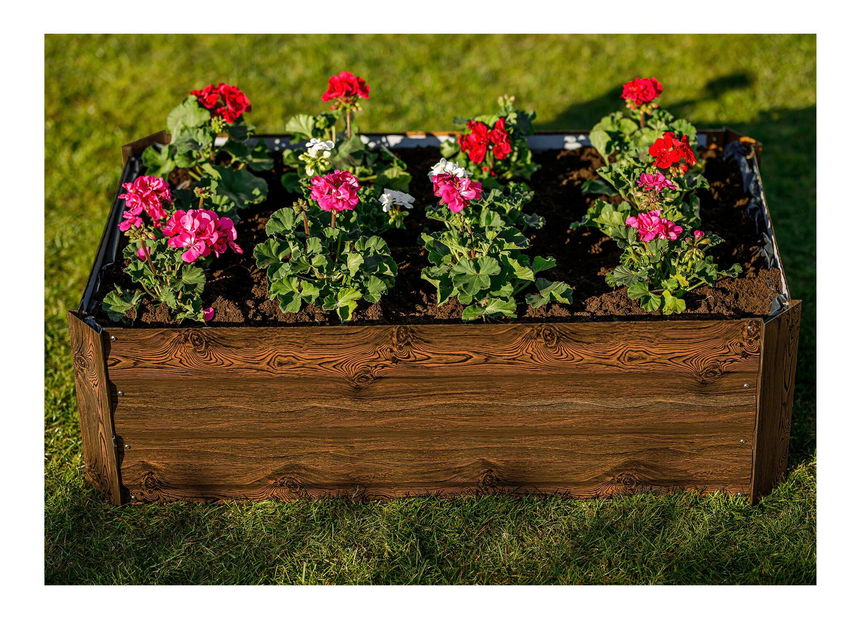 Vyvýšený záhon 5 Naipes (hnědá)