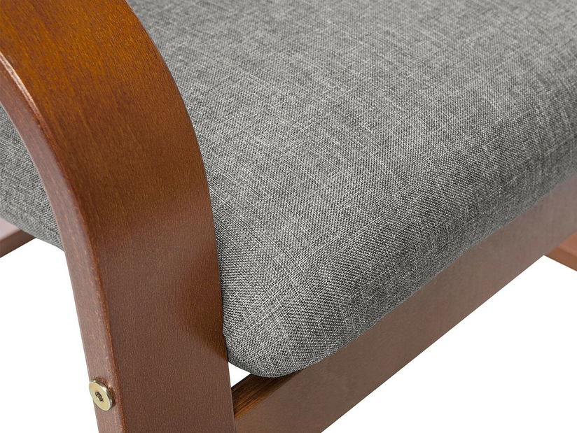 Křeslo BRW Ania ES (šedá)