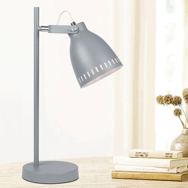 Stolní lampa Adorra 1 (šedá)