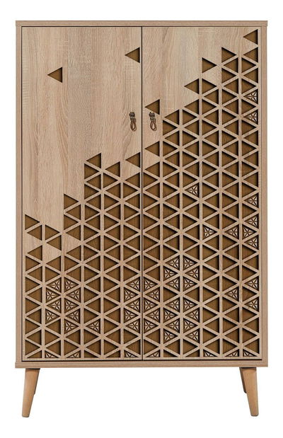 Skříňka Multibox 124 (dub sonoma)