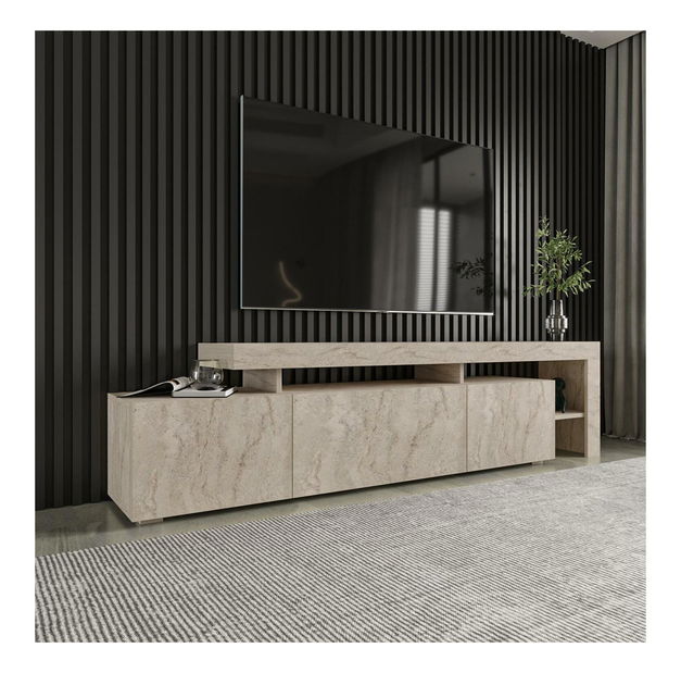 TV stolek/skříňka Belize (travertin)