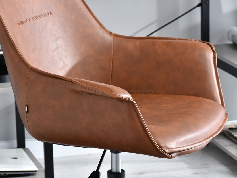 Židle Omaro (hnědá + černá)