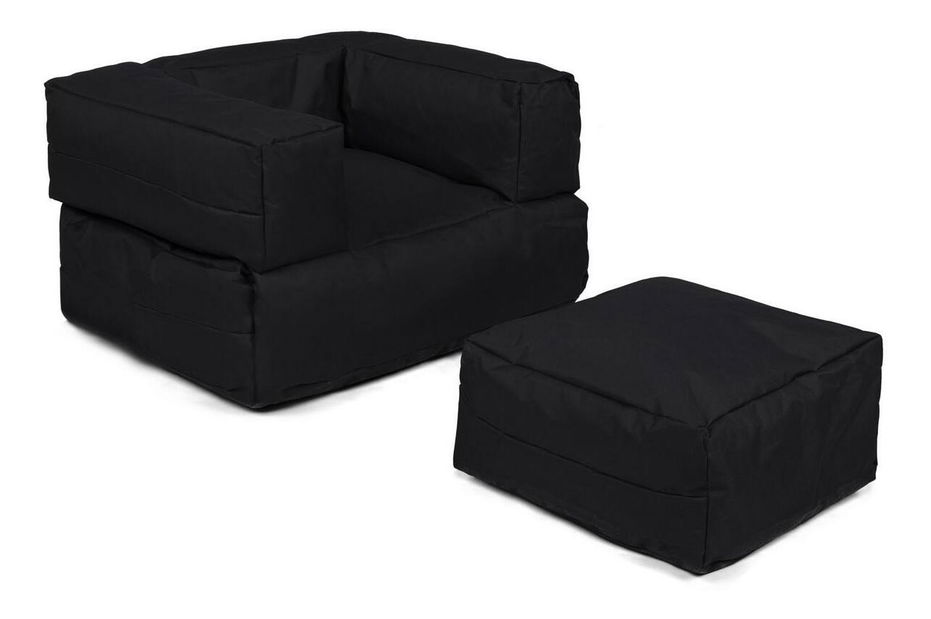 Sedací pytel Kiddo (černá)